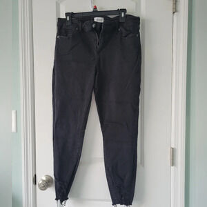 Pistola, Black, Size 32, Distressed‎ Skinny Jeans